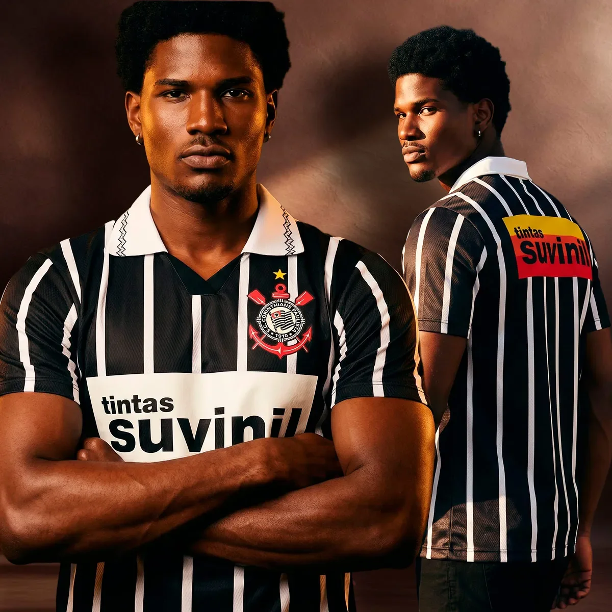 Camisa Corinthians Suvinil 1995 Retrô Oficial - Jogador
